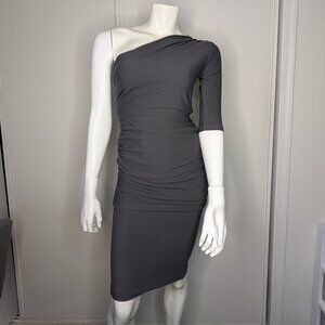 Aliava Dolly Elegant Bodycon Dress (Gray) Size: SM - NWT